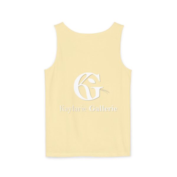 Unisex Garment-Dyed Tank Top - Kaylarie Gallerie Logo - Image 8