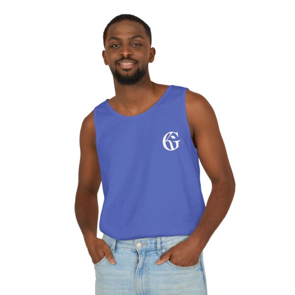 Unisex Garment-Dyed Tank Top - Kaylarie Gallerie Logo - Image 21