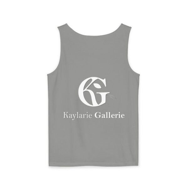 Unisex Garment-Dyed Tank Top - Kaylarie Gallerie Logo - Image 26