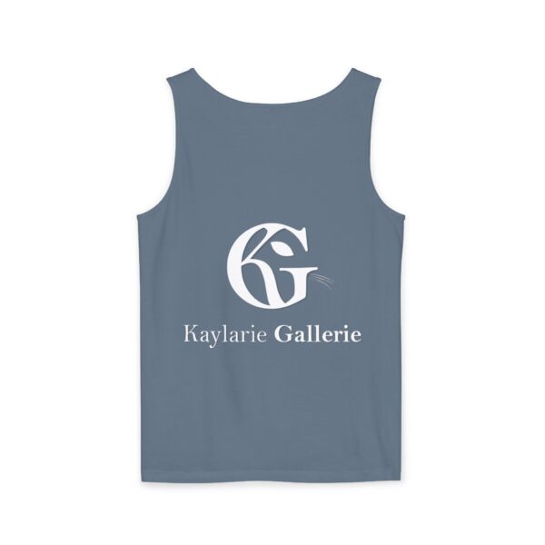 Unisex Garment-Dyed Tank Top - Kaylarie Gallerie Logo - Image 23