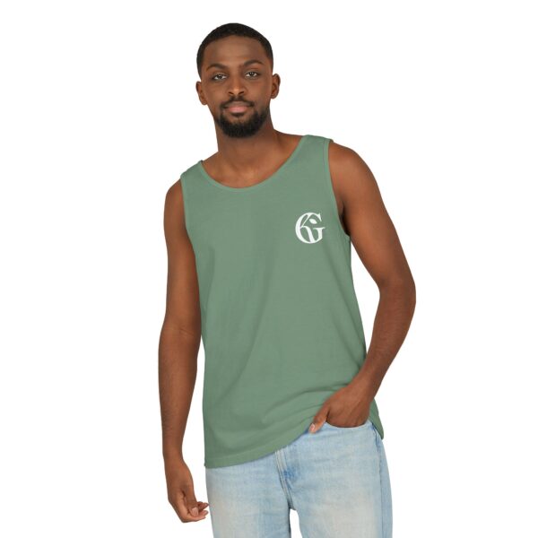 Unisex Garment-Dyed Tank Top - Kaylarie Gallerie Logo - Image 15