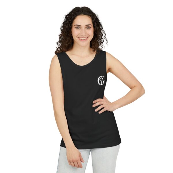 Unisex Garment-Dyed Tank Top - Kaylarie Gallerie Logo - Image 30