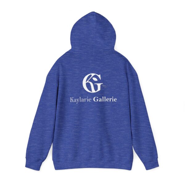 Unisex Hooded Sweatshirt - Kaylarie Gallerie Logo - Image 3