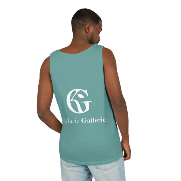 Unisex Garment-Dyed Tank Top - Kaylarie Gallerie Logo - Image 18