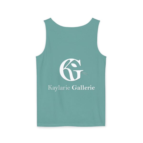 Unisex Garment-Dyed Tank Top - Kaylarie Gallerie Logo - Image 17
