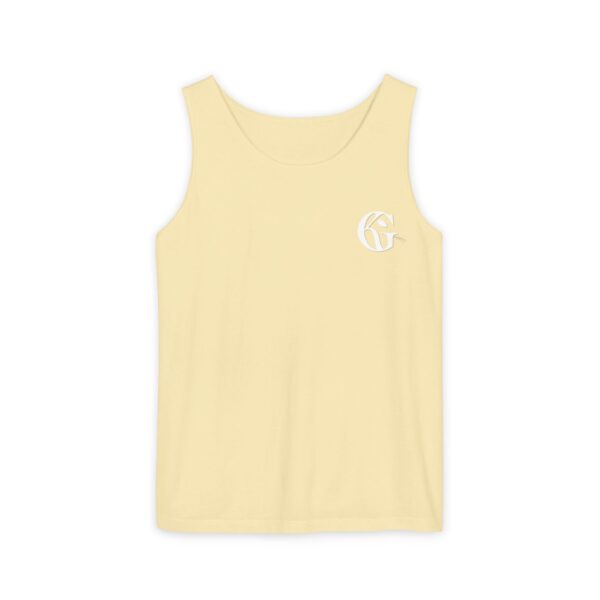 Unisex Garment-Dyed Tank Top - Kaylarie Gallerie Logo - Image 7