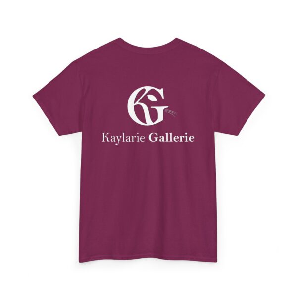 Unisex Heavy Cotton Tee - Kaylarie Gallerie Logo - Image 4