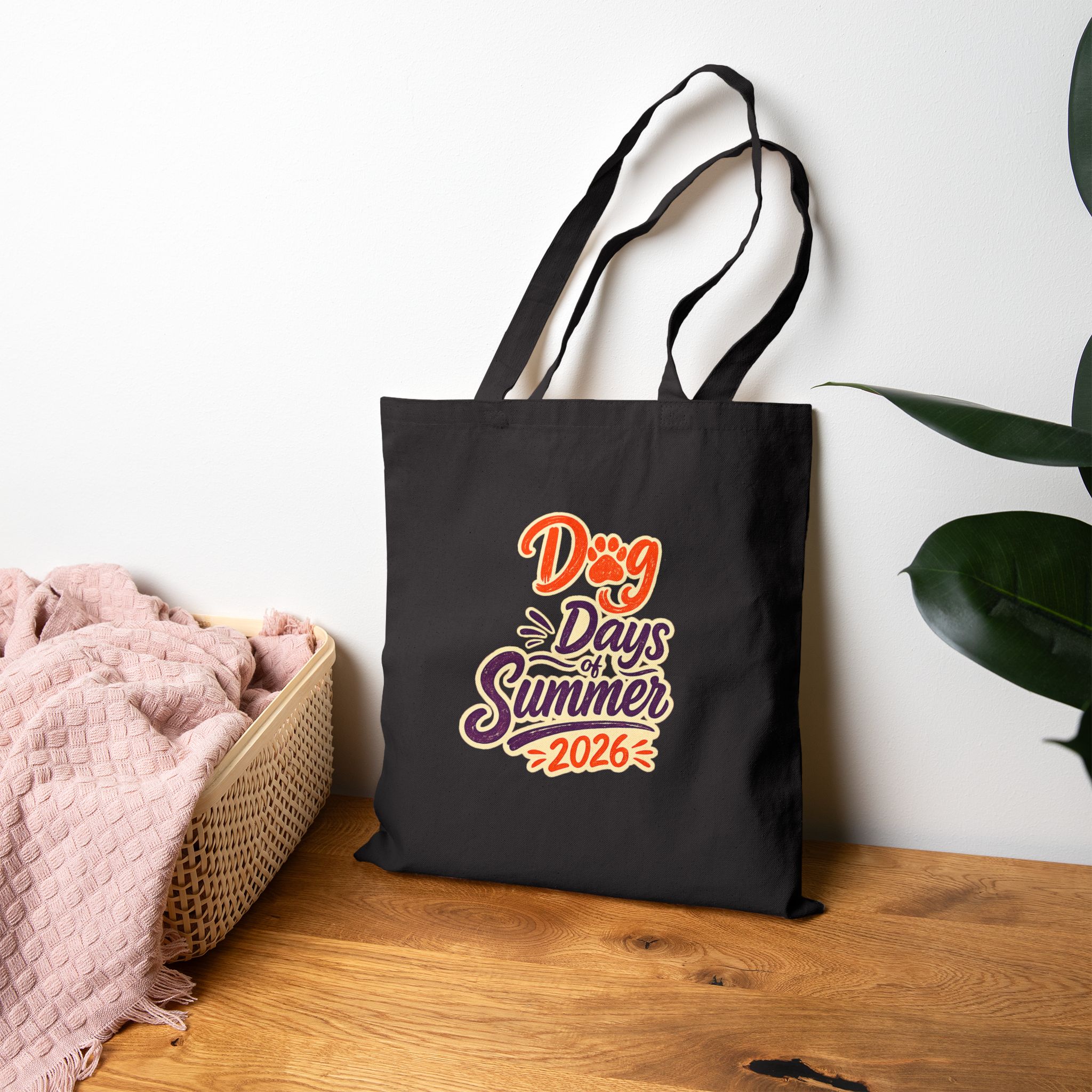 Dog Days of Summer 2026 Canvas Tote Bag - Image 8