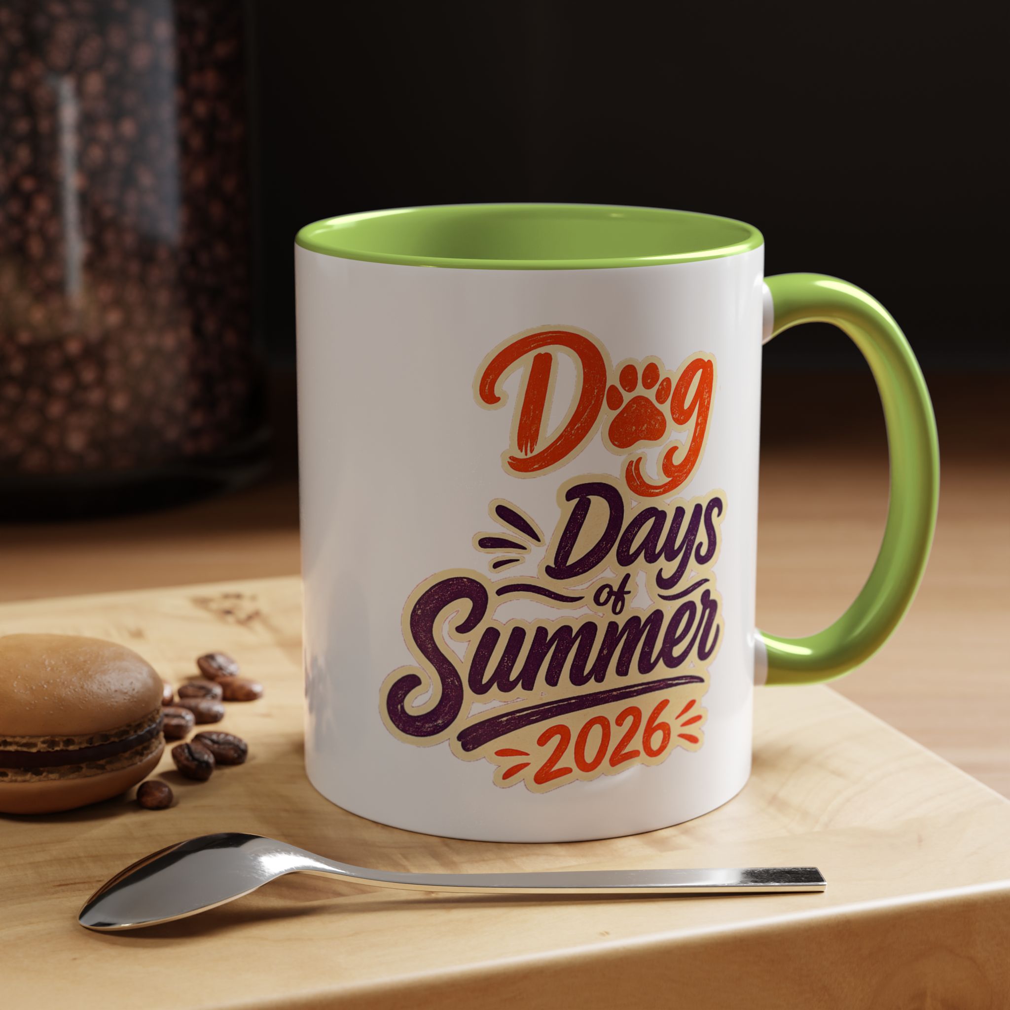 Dog Days of Summer 2026 Accent Coffee Mug - Image 15