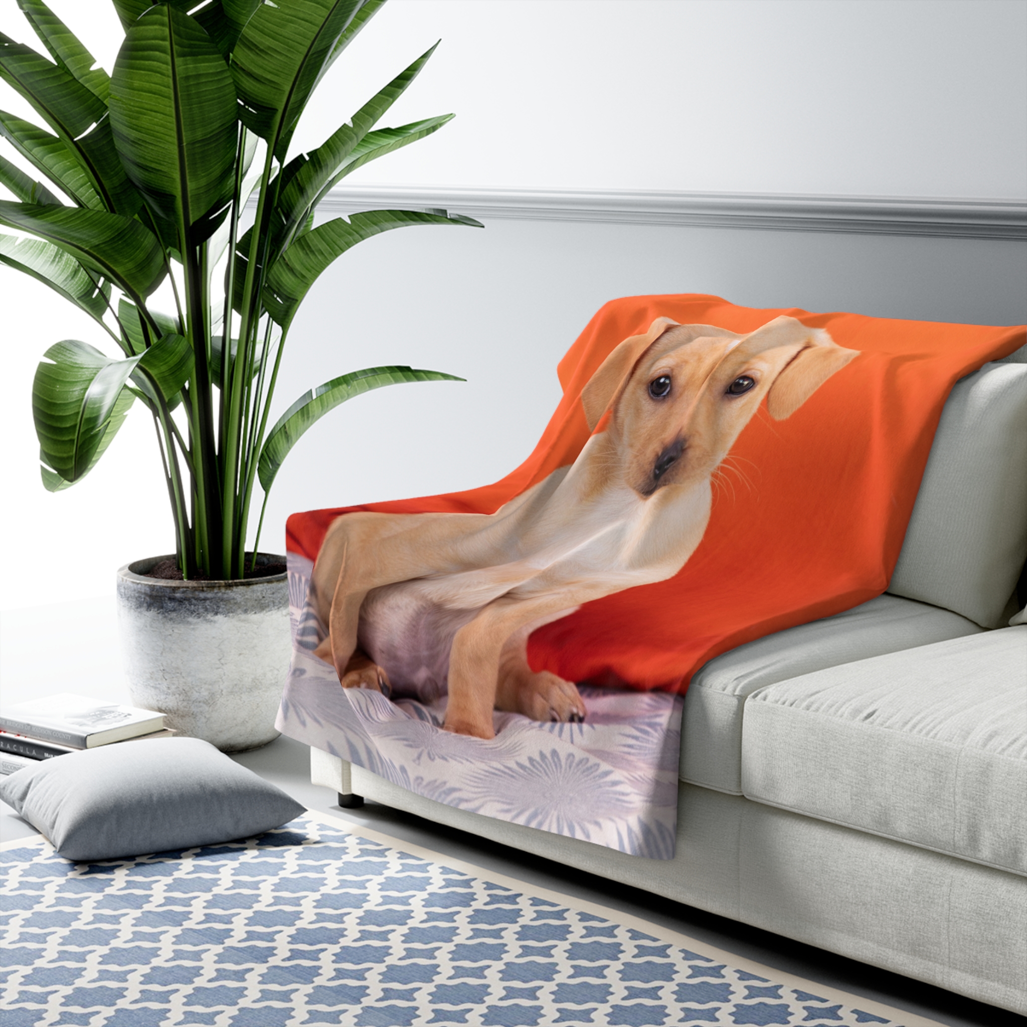 Custom Sherpa Fleece Blanket - Image 3