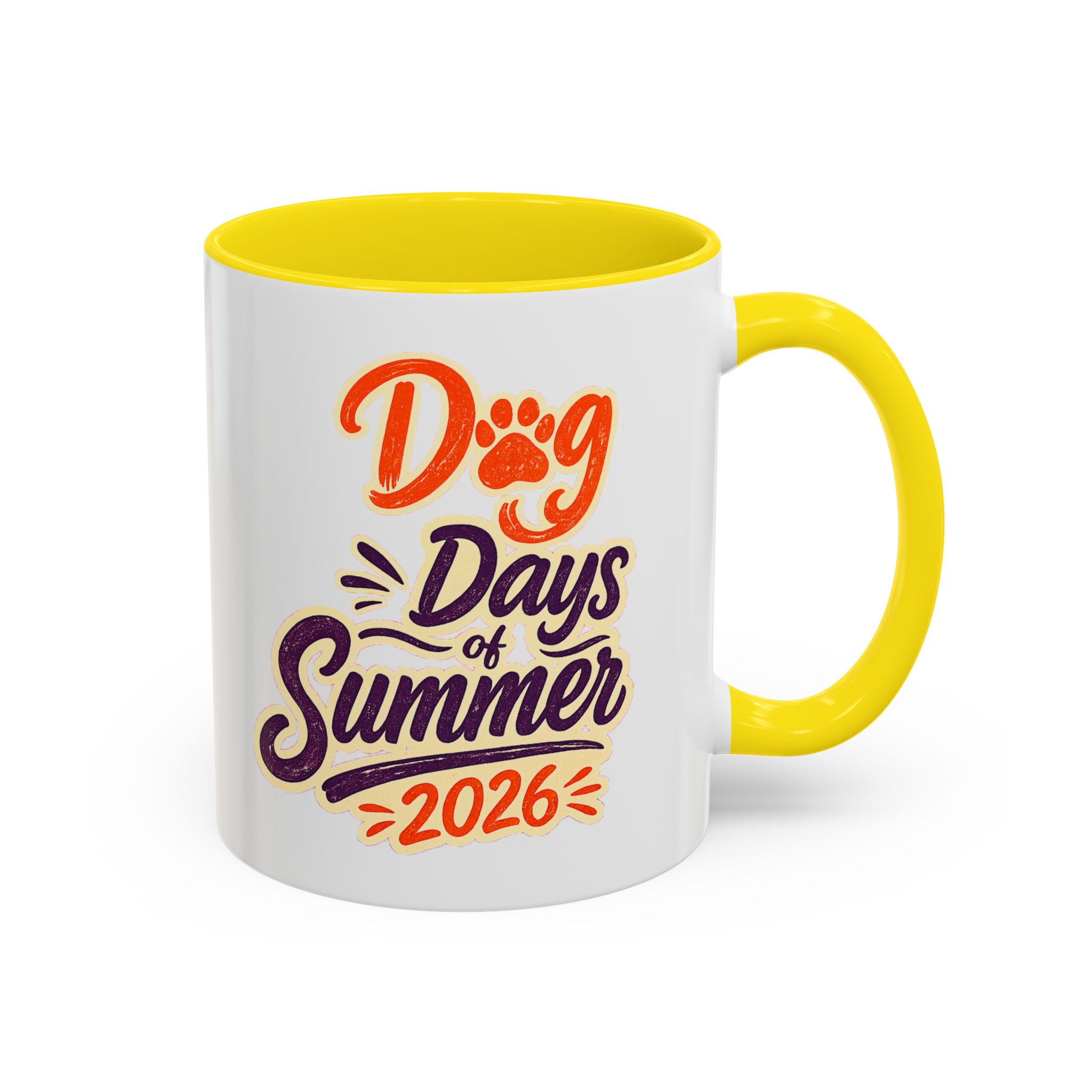 Dog Days of Summer 2026 Accent Coffee Mug - Image 9