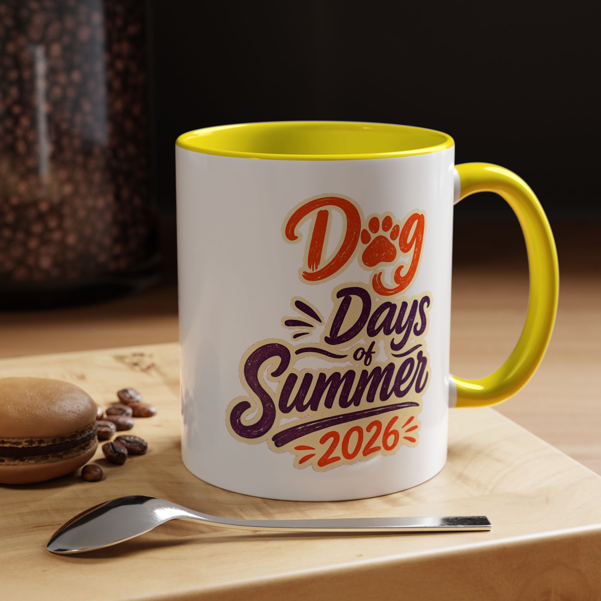 Dog Days of Summer 2026 Accent Coffee Mug - Image 11