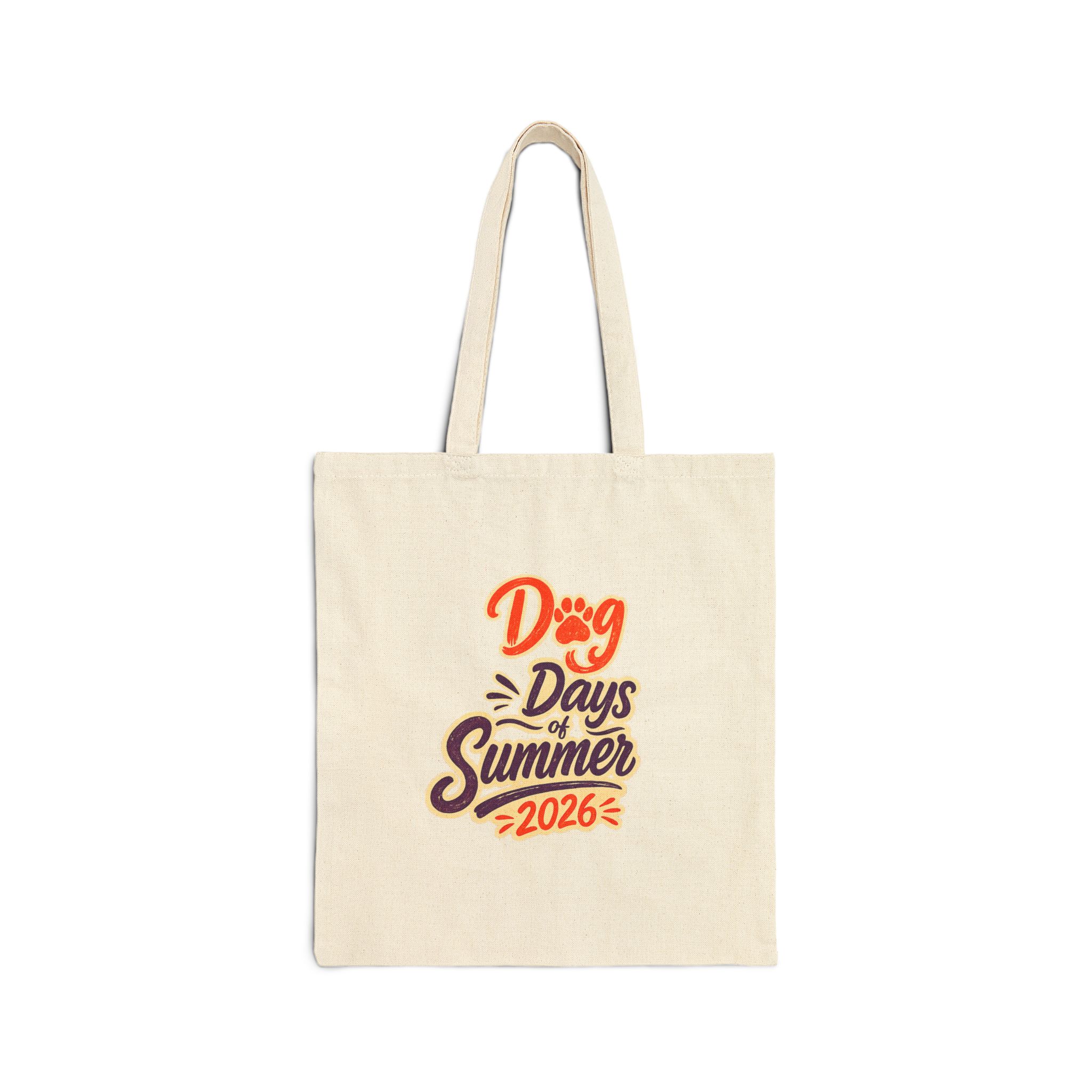 Dog Days of Summer 2026 Canvas Tote Bag