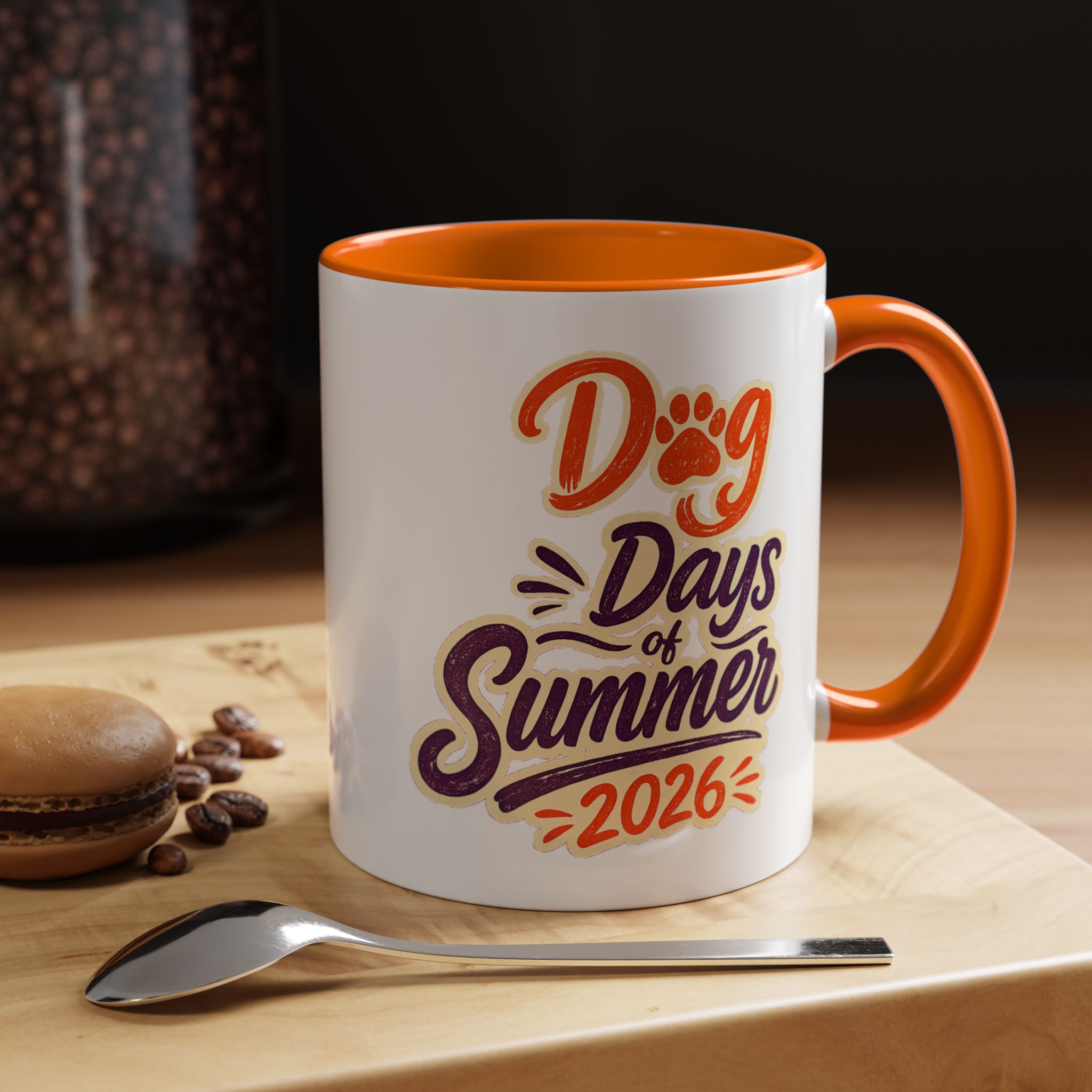 Dog Days of Summer 2026 Accent Coffee Mug - Image 3