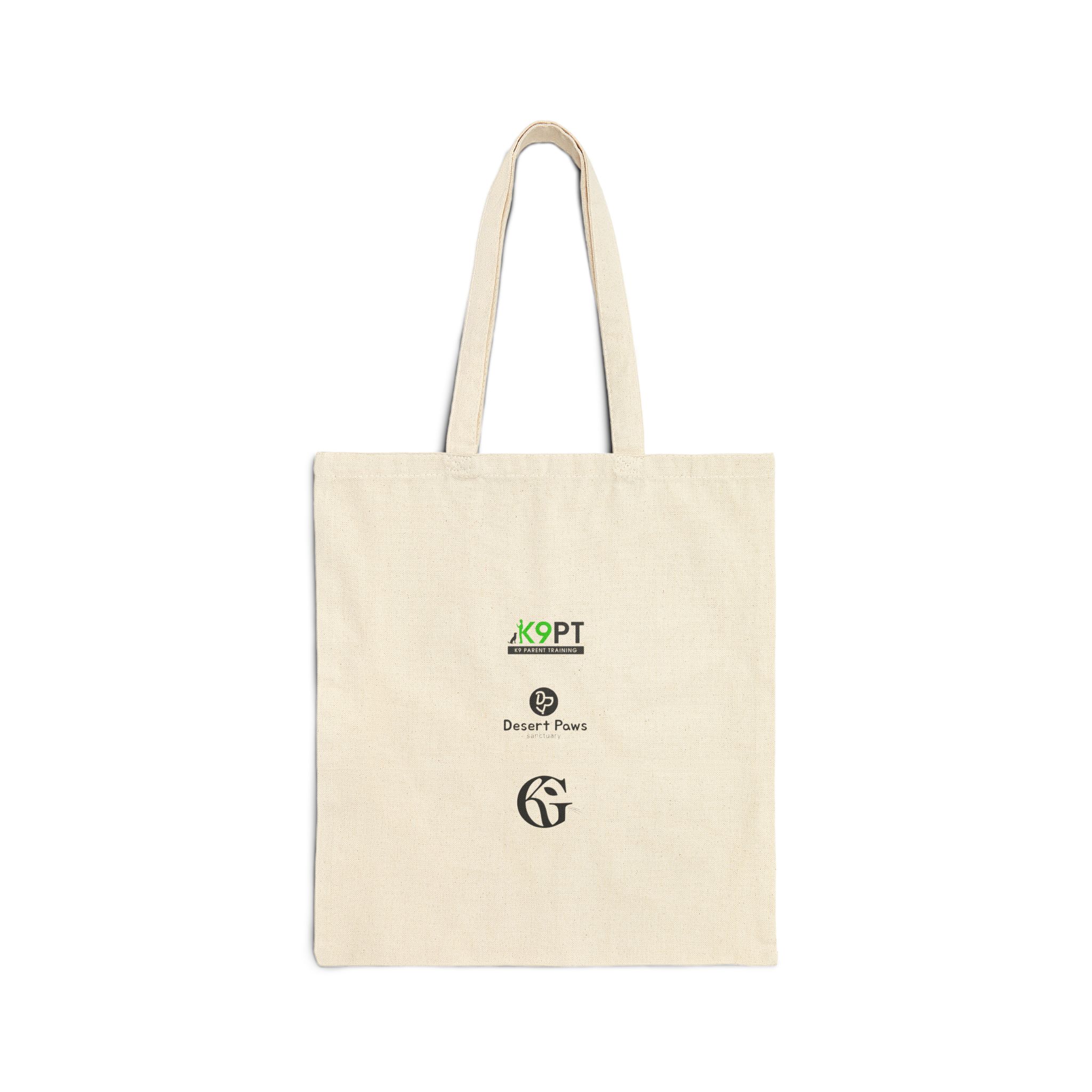 Custom Dog Days of Summer Canvas Tote Bag - Image 2