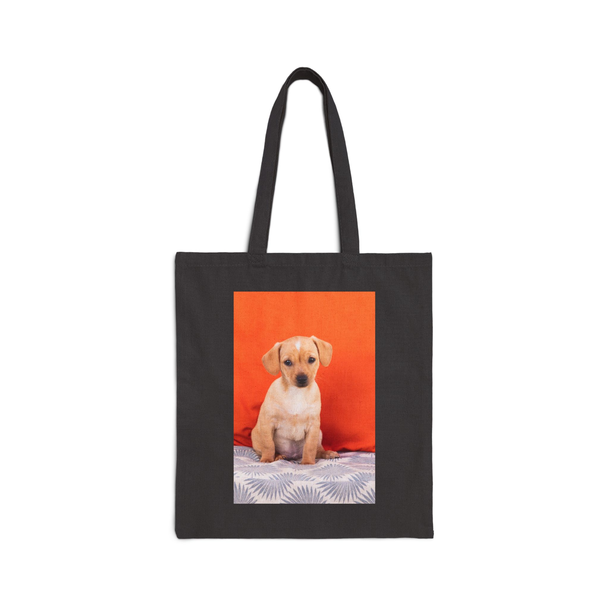 Custom Dog Days of Summer Canvas Tote Bag - Image 5