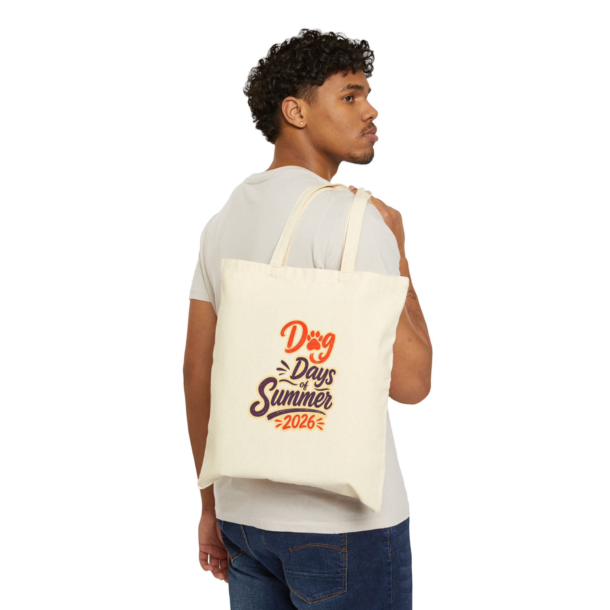 Dog Days of Summer 2026 Canvas Tote Bag - Image 3