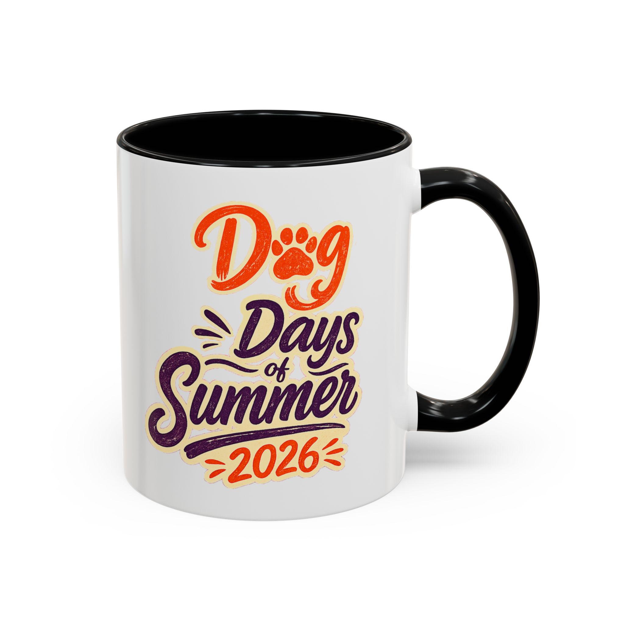 Dog Days of Summer 2026 Accent Coffee Mug - Image 5