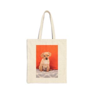 Custom Dog Days of Summer Canvas Tote Bag