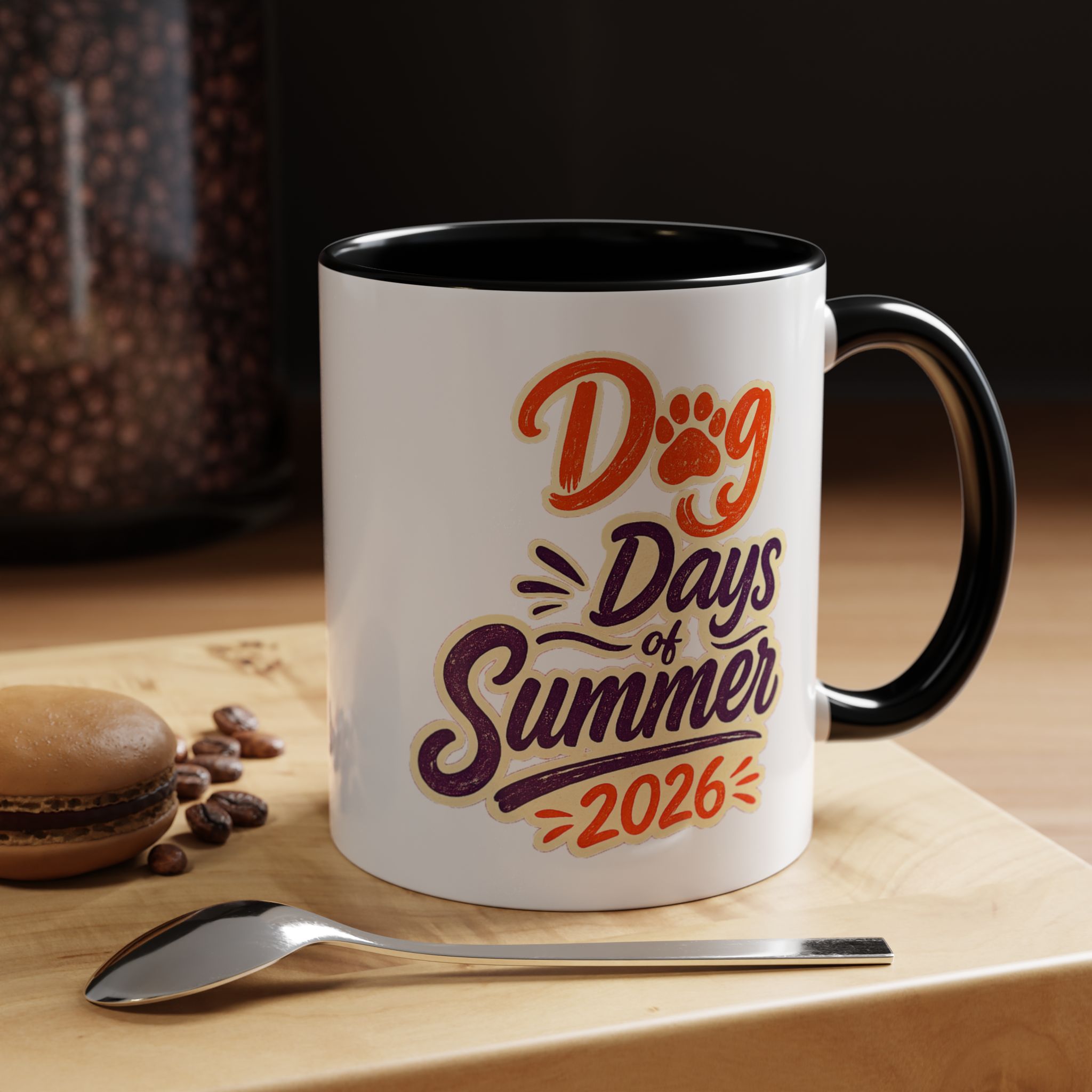 Dog Days of Summer 2026 Accent Coffee Mug - Image 7