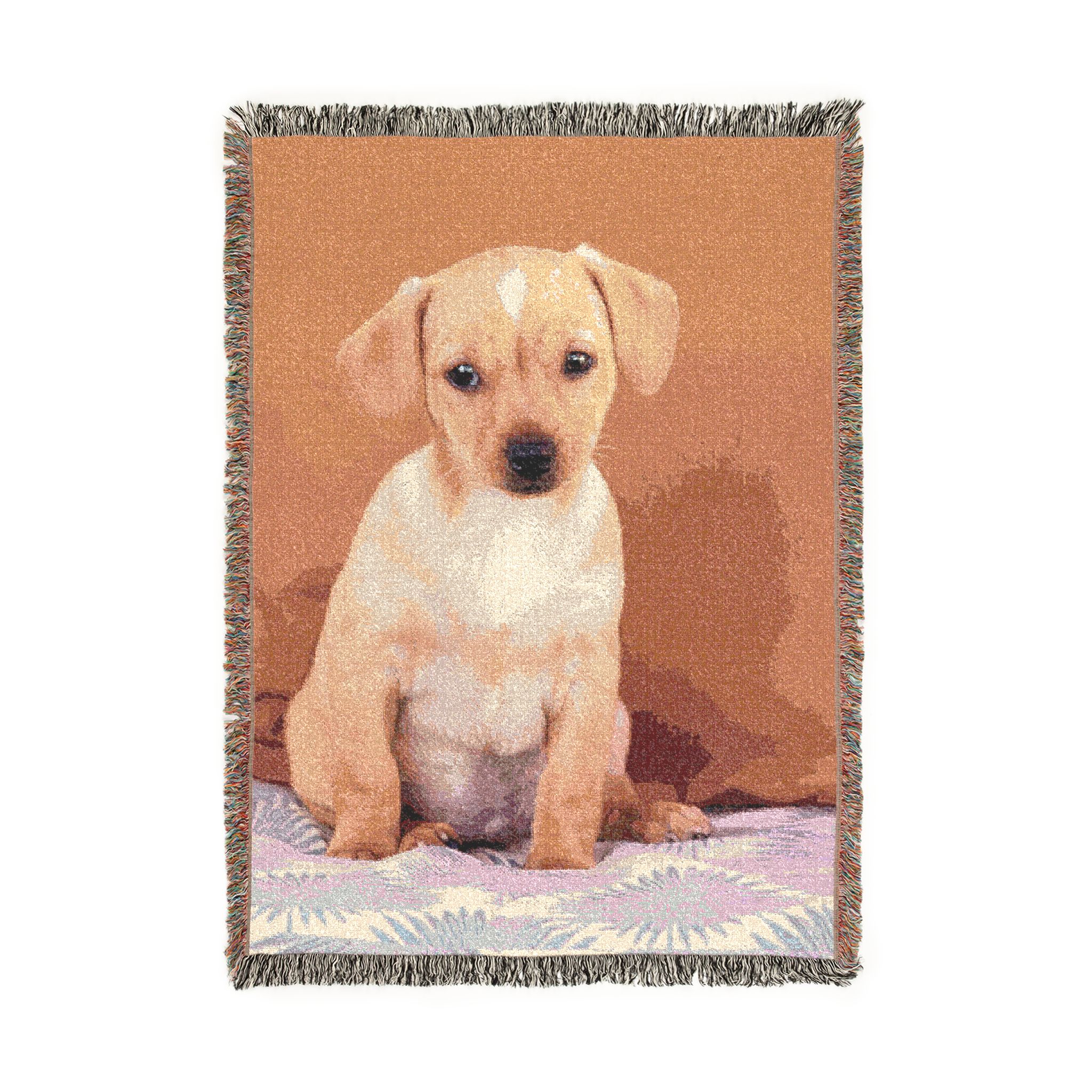 Custom Pet Woven Blanket